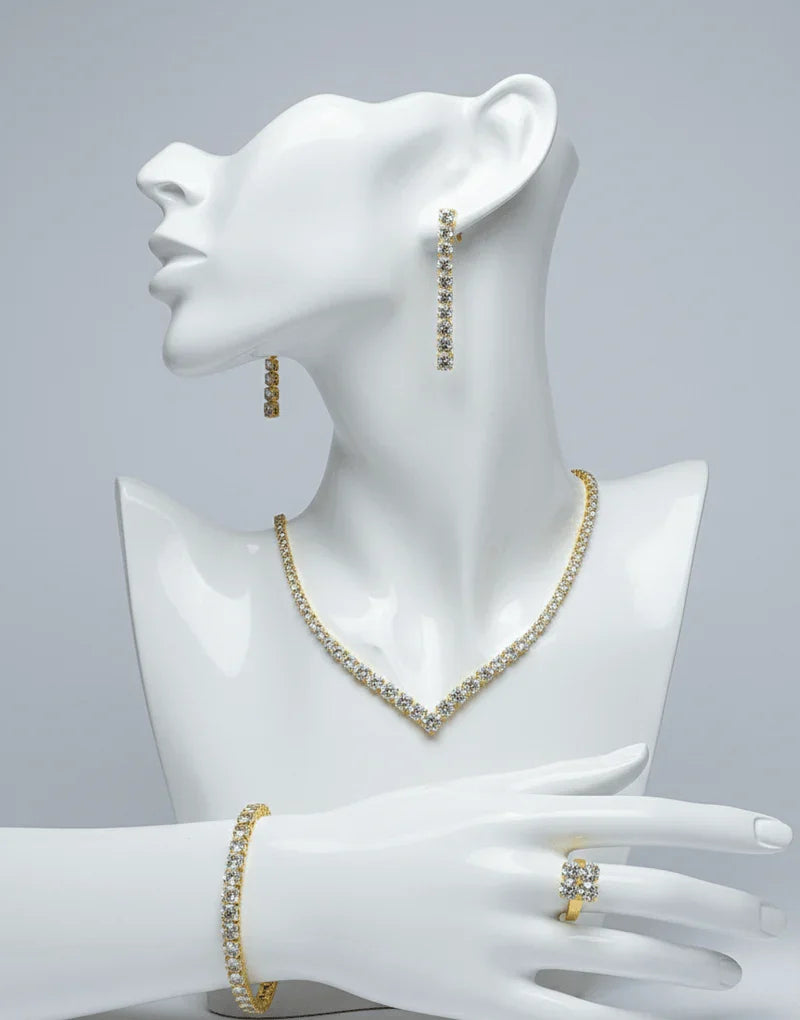 Crystal Jewelry Set